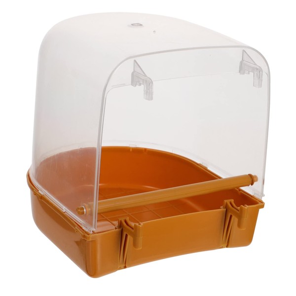 SUPVOX 2pcs Bird Bath Tub for Parrots Shower Basin for