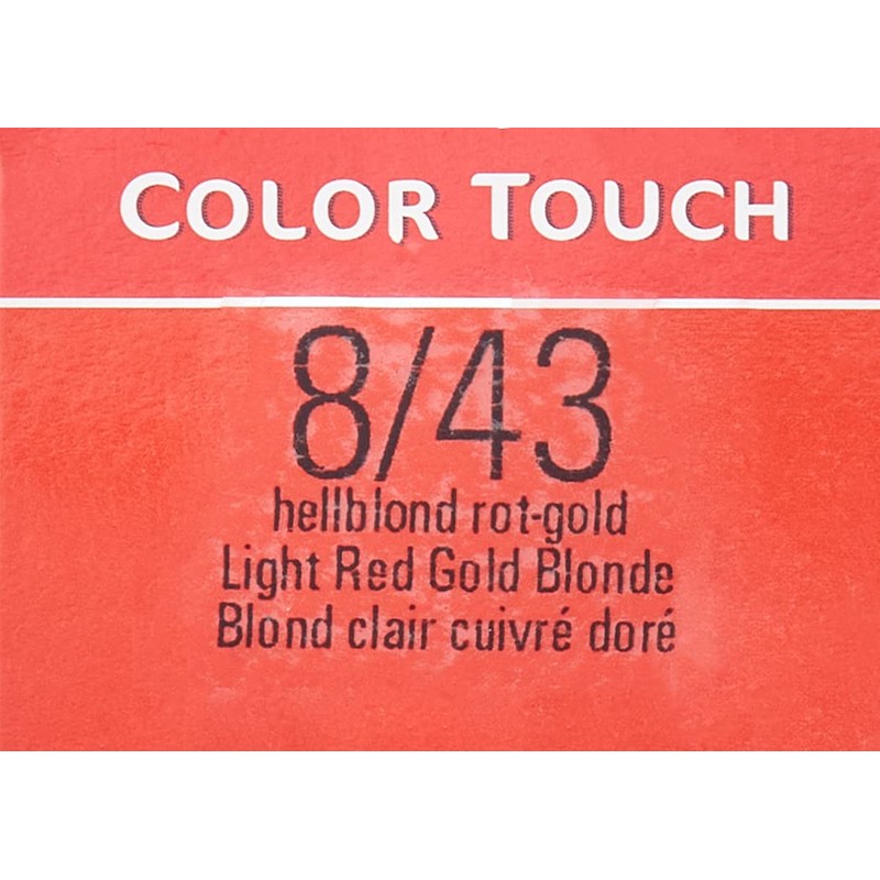 Wella Colour Touch Vibrant Reds 8/43 60ml