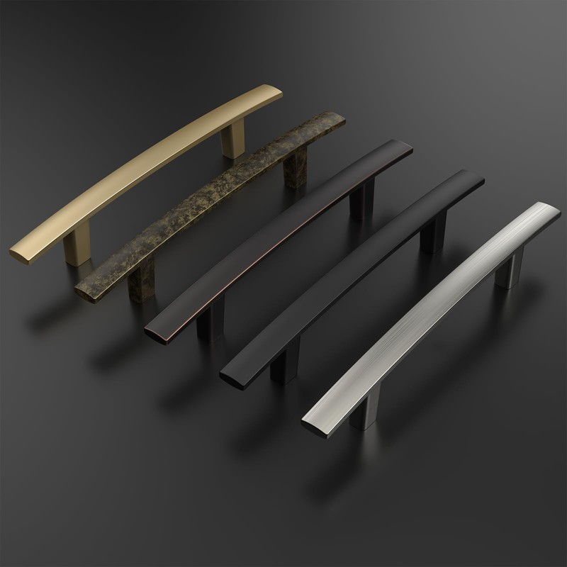 homdiy 20 Pack Brushed Nickel Cabinet Handles Kitchen Cabinet Pulls