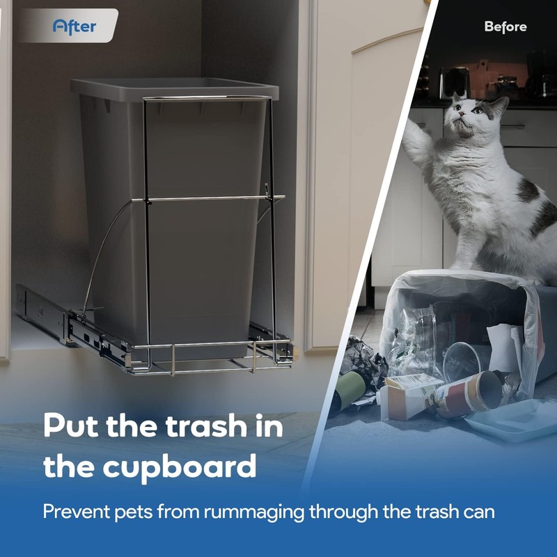 Pull Out Trash Can Under Cabinet & Under Sink -