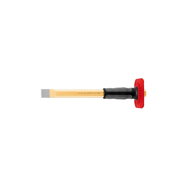 Rennsteig 311 300 1 Flat Cold Painted Chisels with Handguard,