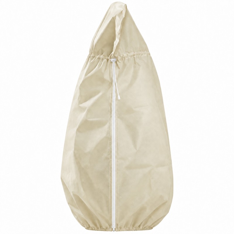 120x180cm Plant Frost Protection Cover – Non-Woven Drawstring Winter Cover