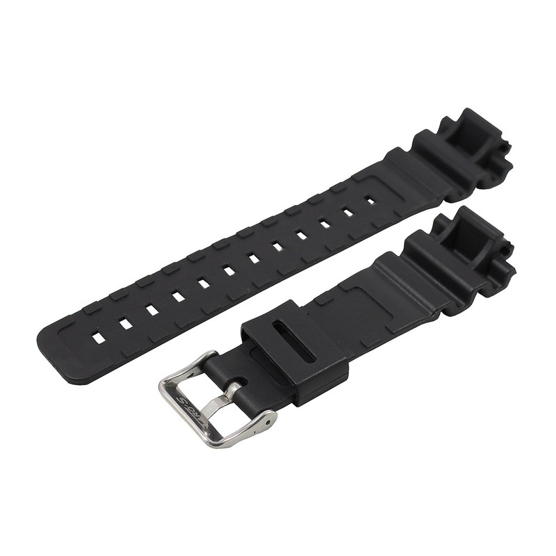 TARO'S TPU Urethane Black Replacement Watch Band / Strap with
