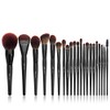 Jessup Set 21 Profesional Brochas Maquillaje Vegana para Rostro y