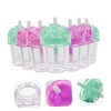 FRCOLOR 7pcs Milk Tea Bottle Lip Glaze Tube Clear Gloss