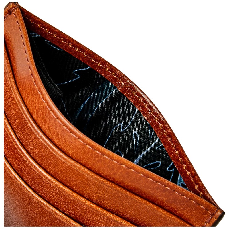 Ted Baker Men's Leather Rifle Travel Accessory-Envelope Card Holder, lightweight,