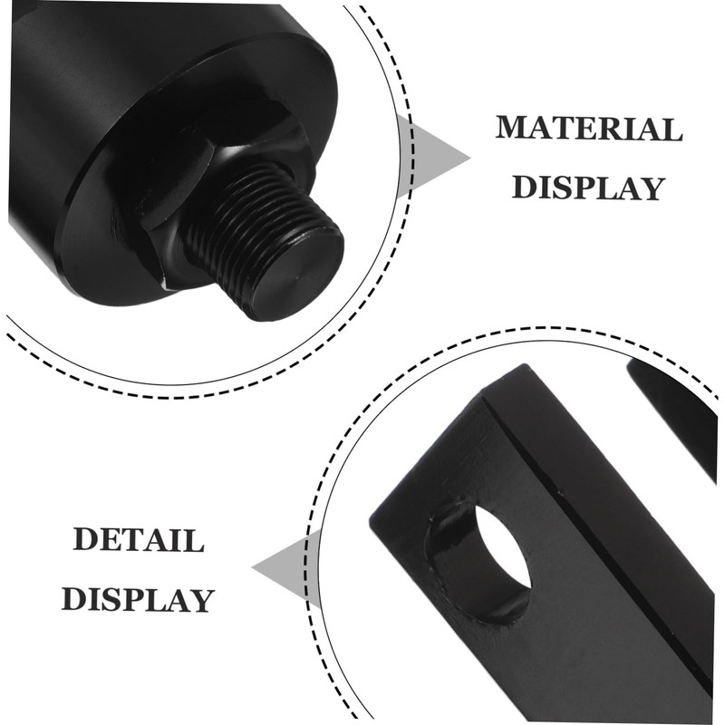 ULTECHNOVO Aluminum Motorcycle Shock Extender Heightening Adapter for Off Road