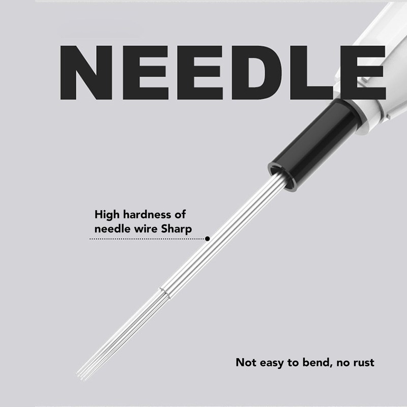 10pcs Stainless Steel Cartridge Needles Set Professional Salon Disposable Cartridge
