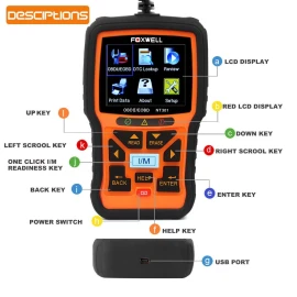 Foxwell Toyota Tundra OBD2 Foxwell Fault Code Reader Scanner Diagnostic Reset Car Tool
