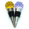 Gemstone Wine stopper (Yellow Purple)