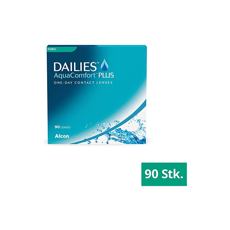 Dailies AquaComfort Plus Toric Tageslinsen weich | 90 St√ºck |