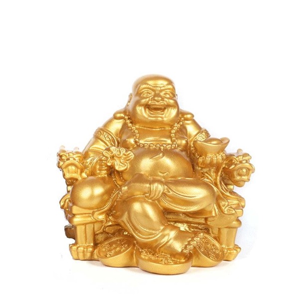 Hotei-like Figurine, Hotei-san, Seven Lucky Gods, Benefits, Fortune Fortune, Lucky Fortune, Sitting on a Dragon Chair, Hotei Statue, Maitreya Bodhisattva, Buddha Statue, Money Luck Up, Feng Shui, Goods, Good Luck Goods, Amulet, Interior, Thank You, New Y