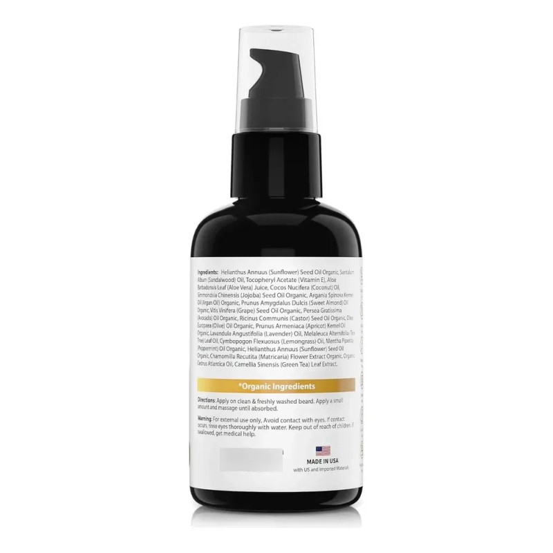 Aceite Para El Crecimiento De La Barba - Aceite Para