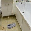 COOLHIYA Flexible Bathtub Drain Pipe Plastic Tub Drain Accessory for