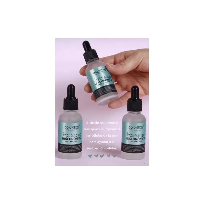Sérum Facial Ácido Hialurónico Regenerador Colorton Skincare