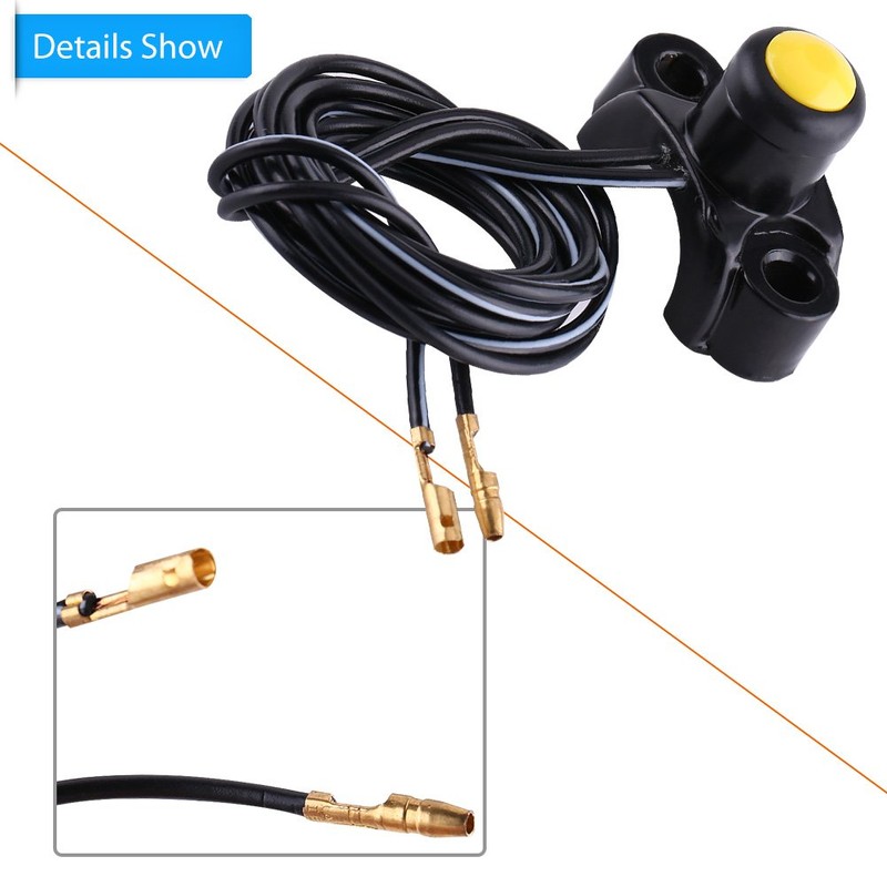 Keensso Motorcycle Handlebar Switch, Universal Motorcycle 7/8 Inch Handlebar Kill