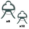 KADAX Plant Clips for Tomatoes, Cucumbers, Roses and Other Climbing