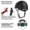 WayEee Kids Bike Helmet Set Skateboard Knee Pads, Helmet Pad
