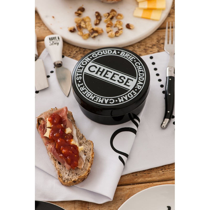 Premier Housewares 722983 Black Cheese Baker, 13 x 13 x