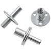 Metal M12 Bed Post Connector Furniture Leg Connector Screw-in T-Nut