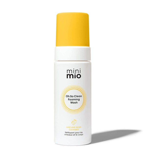 Mini Mio Oh So Clean Foaming Hair and Body Wash 150 ml | No Tears for Kids | Suitable for Sensitive Baby Skin