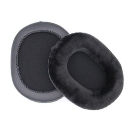 Gatuida 2pcs Velour Ear Pads Cushion for Audio Dj Headphones Replacement Earpads for Comfortable Listening and Easy to Install Set for Reviving Worn Headphones