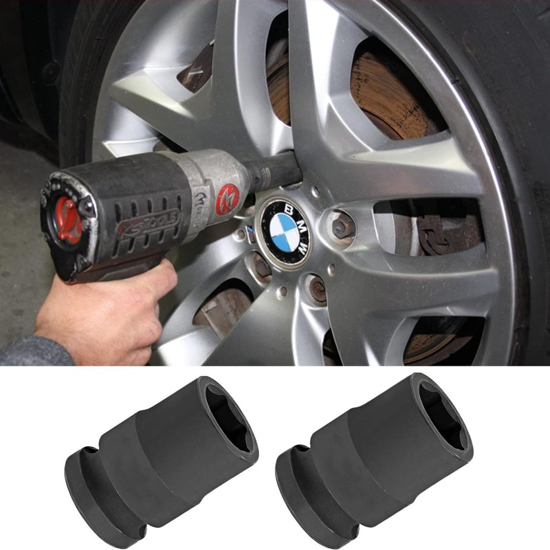 TOP-VIGOR 1 Inch Drive by 33mm 6-Point Impact Socket, Durable