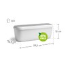 Set of 2 Ice Containers 1-Litre Ice Cream Container Freezer