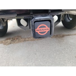 Nissan 2" NISSAN Trailer Hitch Receiver Cover Plug made in the USA