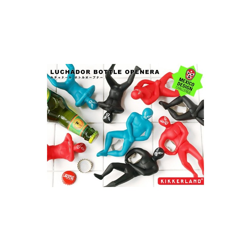 Lucha Libre Bottle Opener [Bottle Opener] Luchador Bottle Openers [su-purekkusu/Red]