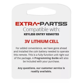 Extra-Partss 2 For 2002 2003 2004 2005 2006 Toyota Camry Car Remote Keyless Entry Key Fob