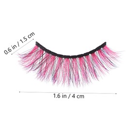 OHPHCALL 10pcs Cluster Lashes Non Glue Individual Eyelashes Extensions for Wedding Party Makeup