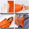 ANLOKE Emergency Sleeping Bags (2-Pack) Survival Sleeping Bag - Portable