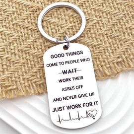 Sjcmbxxs Inspirational Keychain Gifts for Office Coworkers Boss Day Colleague Friends Leader Mentor Friendship Christmas Birthday Memorial Leaving Job Gift for Women Men