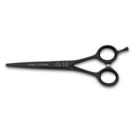 3 Claveles 12496 Salon Cut Scissors Titanium 5.5 "