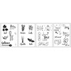 Rayher 67319000 5x DIN A4 Transfer Paper with Templates L'amour/la