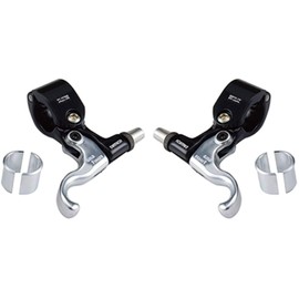 DIA – Compe (daiakonpe) tech99 Gold Finger Brake Lever Left and Right Set for 25.4/22.2 Black/Silver Lever 98t99dsas