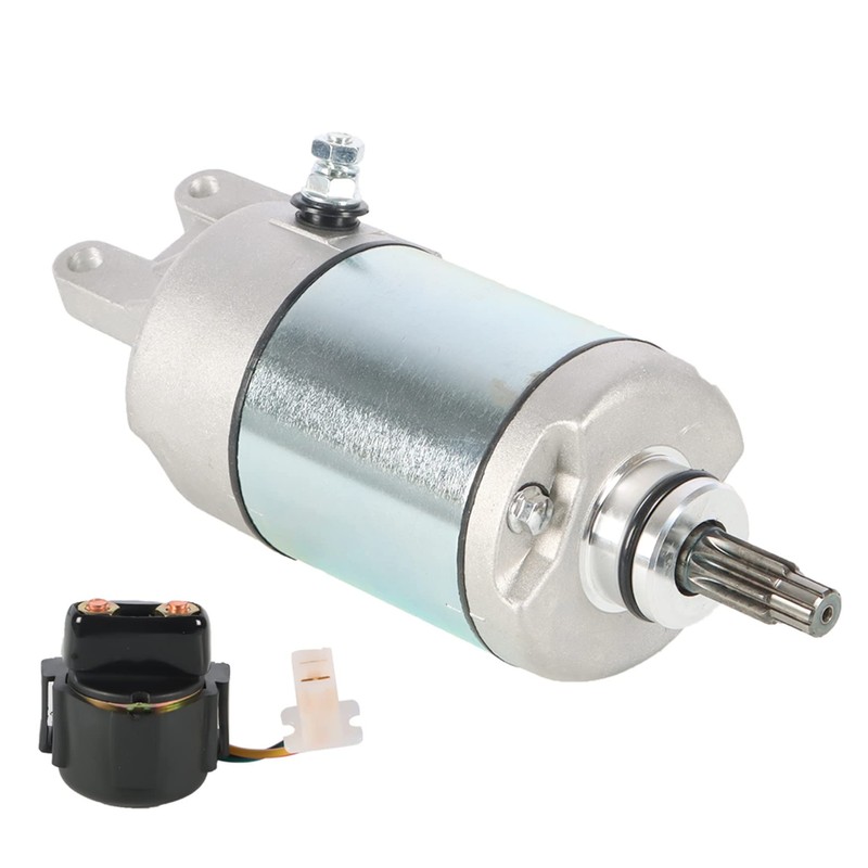 WFLNHB Starter Motor with Solenoid Relay Replacement for Honda FourTrax