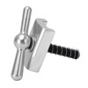 Aluminum Alloy Folding Bicycle Faucet Handlebar Handle Foldable C Buckle