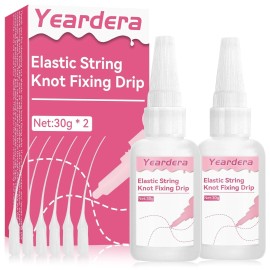 Yeardera 60g Professional Elastic String Knot Fixing Drip Bracelet Necklace Glue