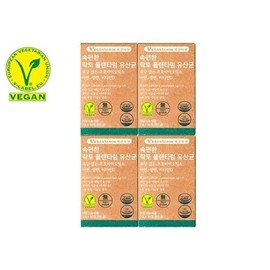 Vegantamin's convenient L Plantarum vegan probiotic 4 boxes (4-month supply) / 비건타민 속편한 L 플랜타럼 비건 유산균 4박스 (4개월분)