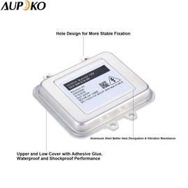 Aupoko HID Ballast 5DV 009 610-00, Updated Xenon Headlight Control Unit D1S D1R, Replace# 5DV00961000, 63117248050 5DV 009 720-00, Compatible with 2011-2013 Buick Regal, 2011 SAAB 9-5, X5M X6 X6M