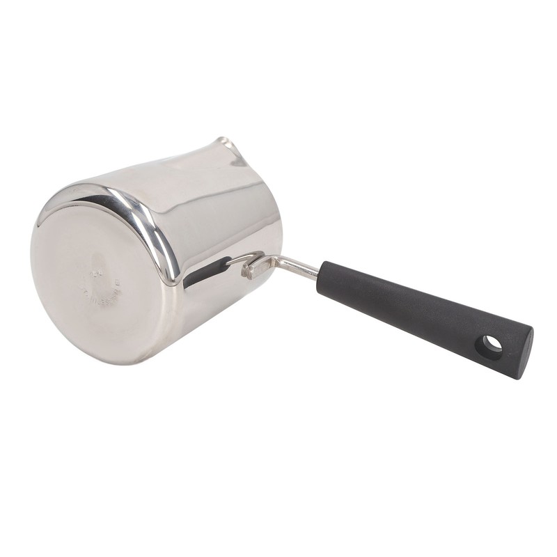 Coffee Milk Frothing Pitcher Cup 304 Stainless Steel Long Handle