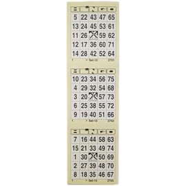 Bloque de 300 Tickets System 25 de 75 n 3, Color Amarillo