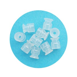 AOHOCA 10 pcs VP Series Silicone Robotic Arm Vacuum Suction Cup,VP-R Single Layer Vaccum Suction Cup Grip Device,Industrial Robots Accessories (VP6R)