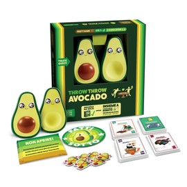 Asmodee - Throw Throw Avocado Board Game Funny Party Game 2-6 Players 7+ Years Italian Edition