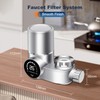 WOOLUCK® Water Filter Tap with 3 Filter Elements, Water Filter