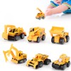 6pcs 1:64 Engineering Car Model Alloy Construction Vehicle Car Model