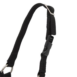 PFIFF 103101 Alpaca Halter "Pako", Adjustable Size for Alpacas, with Clip Closure, Black
