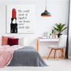Stupell Industries Right Shade Lipstick Change Whole Life Fashion Phrase,